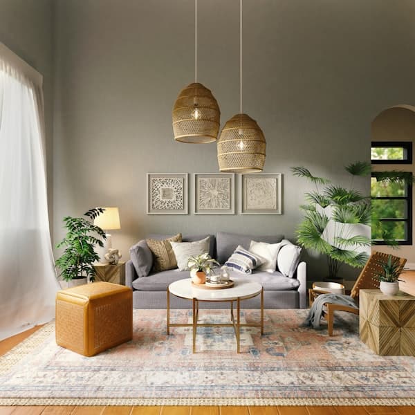 Tropical interior design style