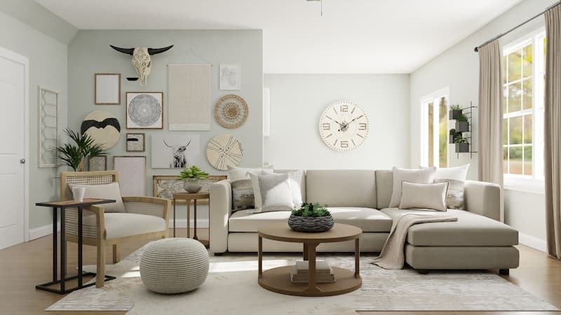 Bohemian interior design style