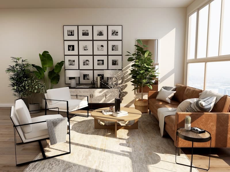 Modern interior design style